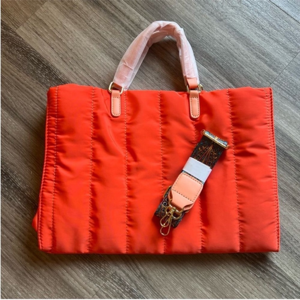 Stylish Orange Tote Bag